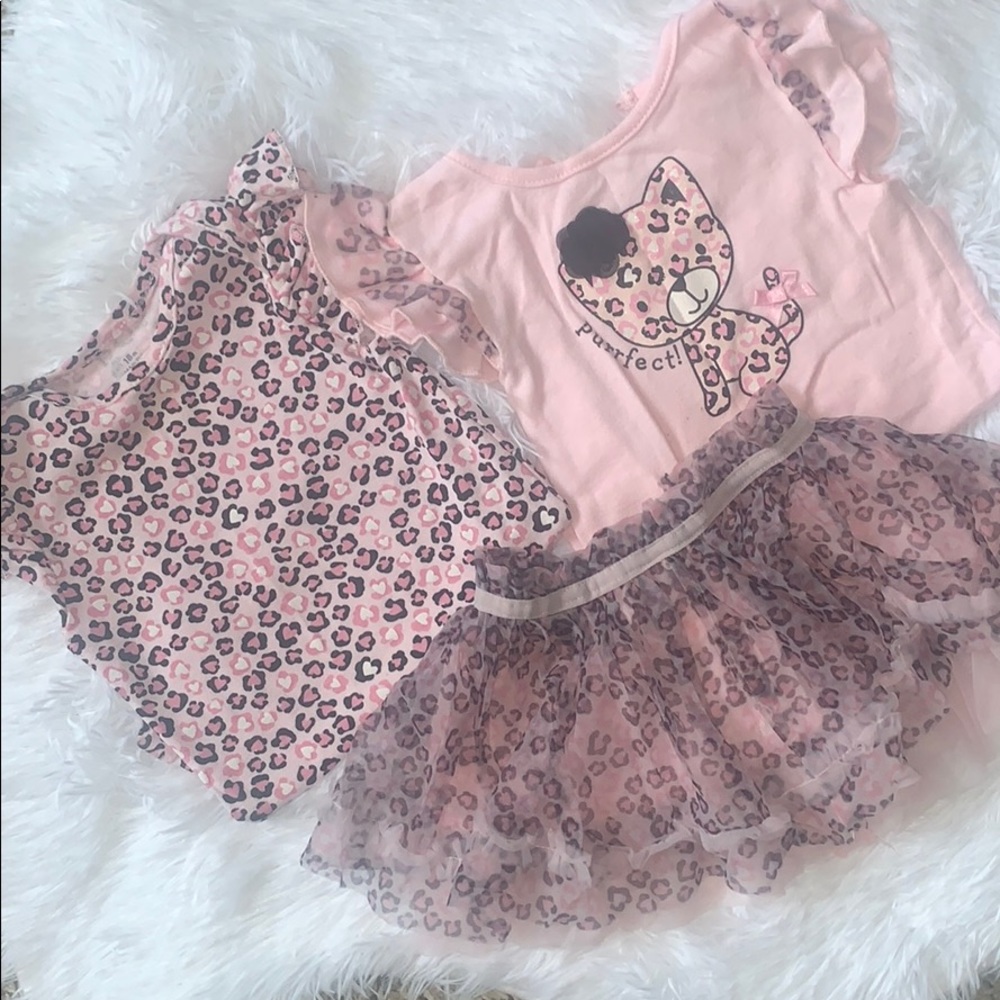 Baby Girl Leopard Print Outfit